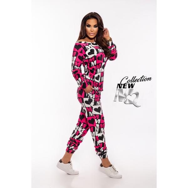 MISSQ LOTTE-LUISE GARNITÚRA FEKETE-FEHÉR-PINK